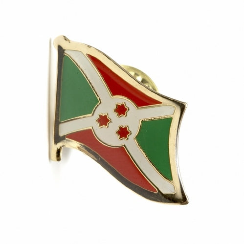 Country Lapel Pin Flag Burundi