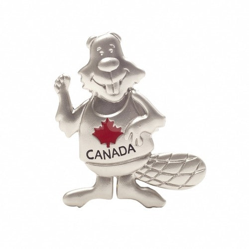 Country Magnet Metal Beaver Canada