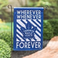 NHL Decorative Flag Banner WWF Maple Leafs