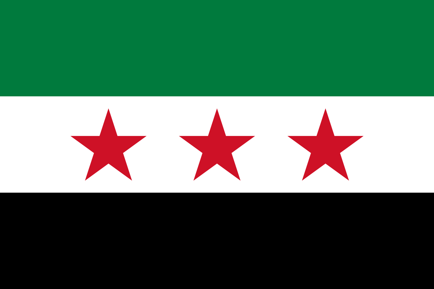 Country Flag 3x5 Syria (Independence Flag)
