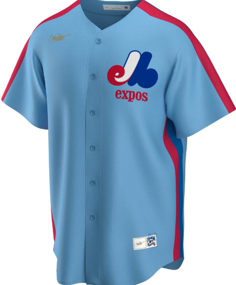 MLB Replica Cooperstown Jersey Blank White Expos – GameOn!Ottawa