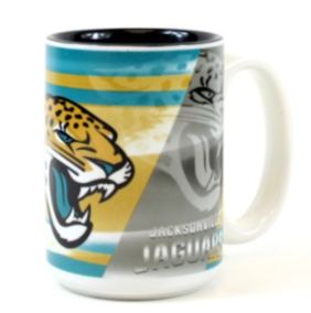 NFL Coffee Mug 15oz Shadow Jaguars