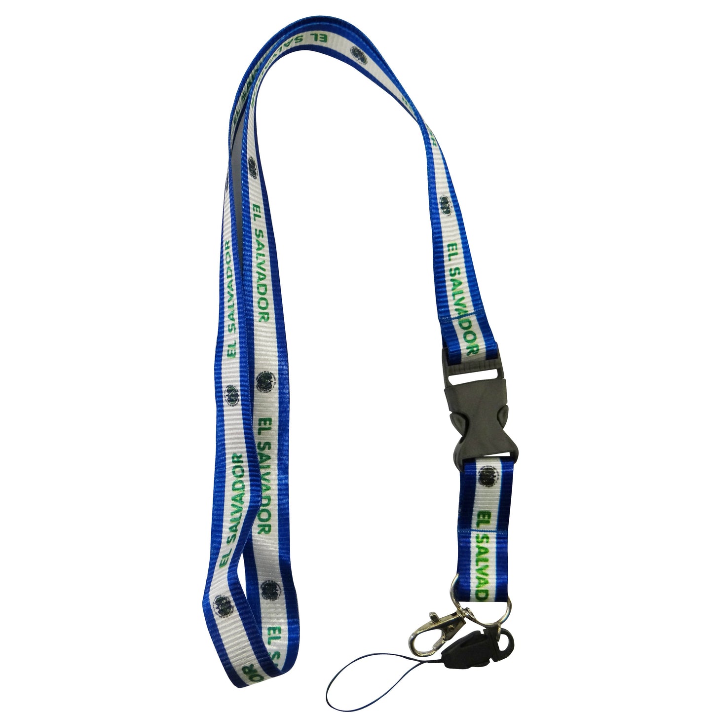 Country Lanyard El Salvador (White)