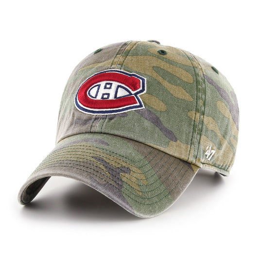 NHL Hat Clean Up Camo Canadiens