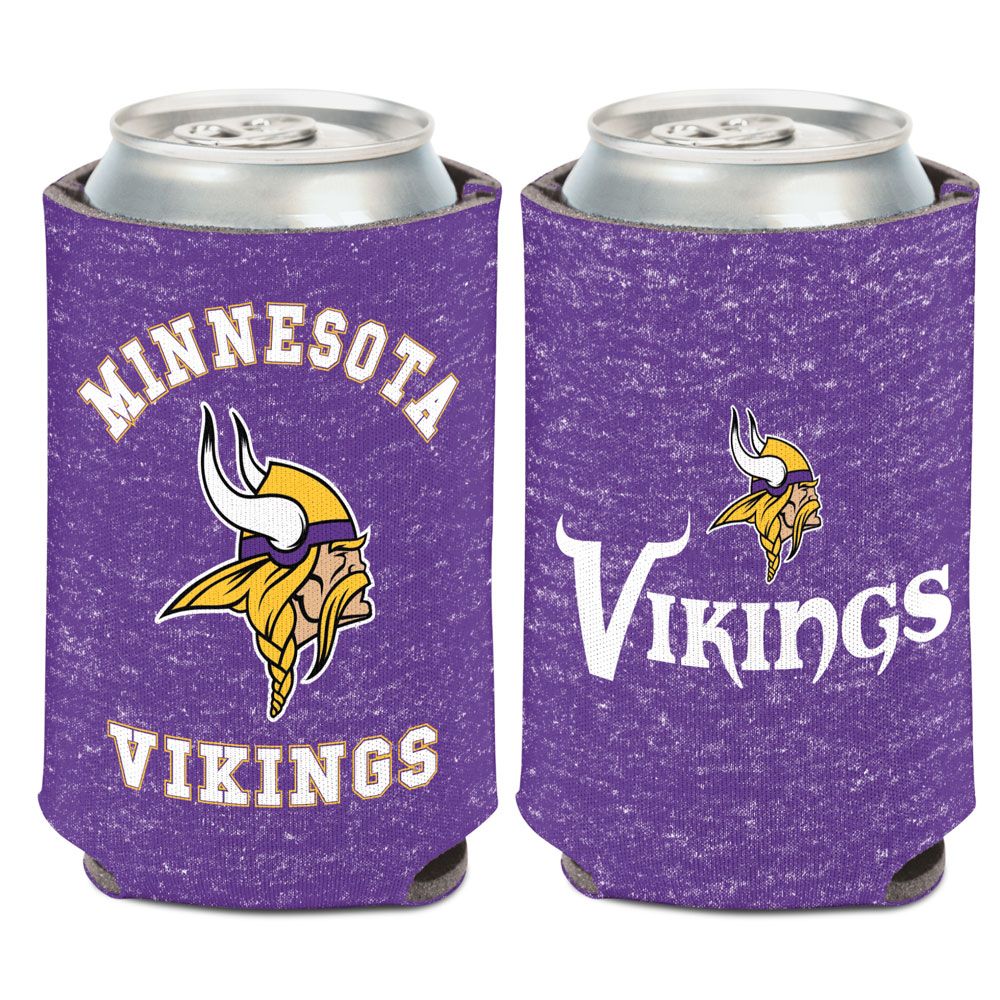 NFL Neoprene Can Cooler Heather Vikings