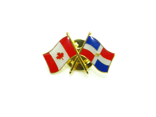 Country Lapel Pin Friendship Dominican Republic
