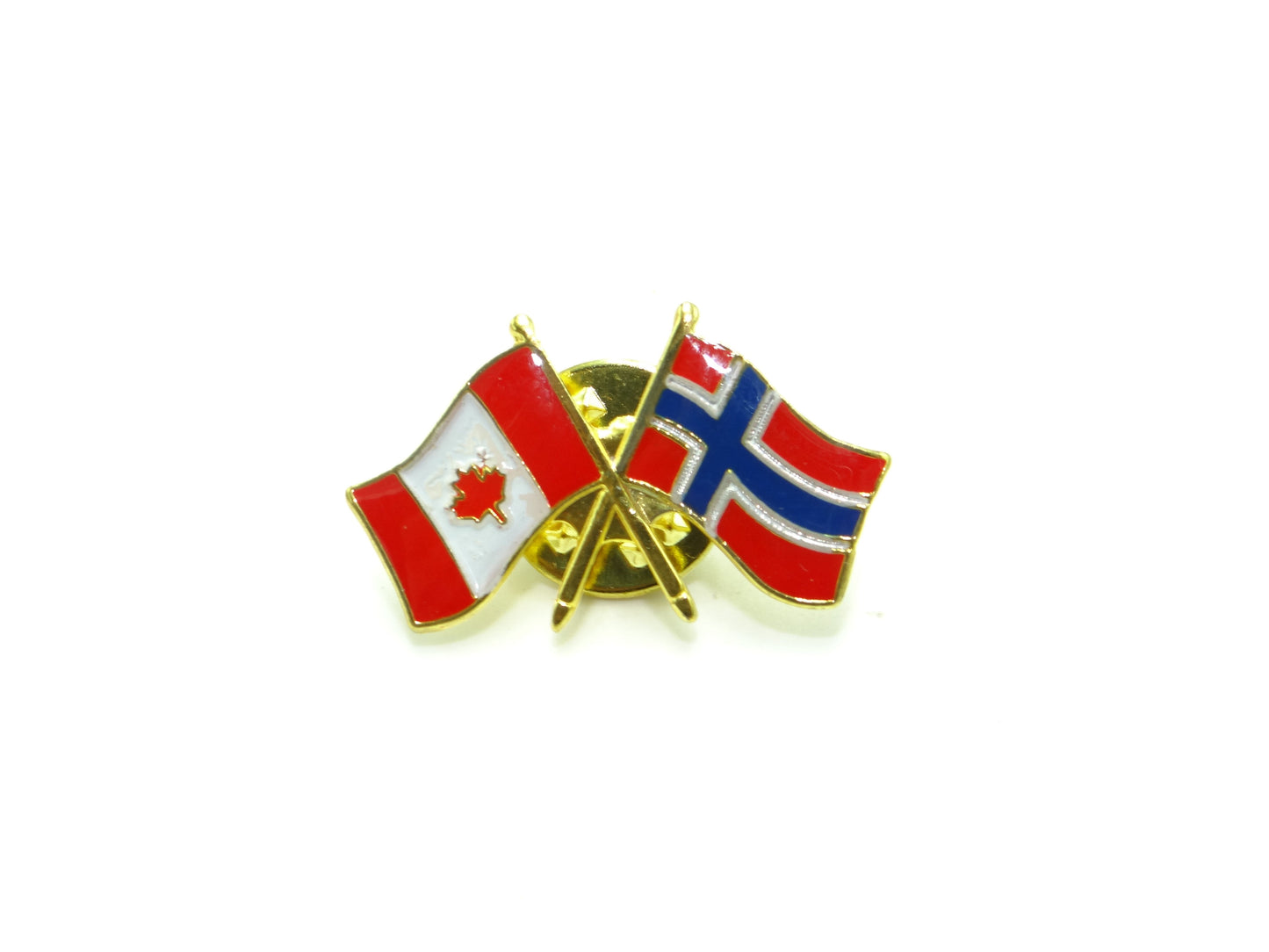 Country Lapel Pin Friendship Norway