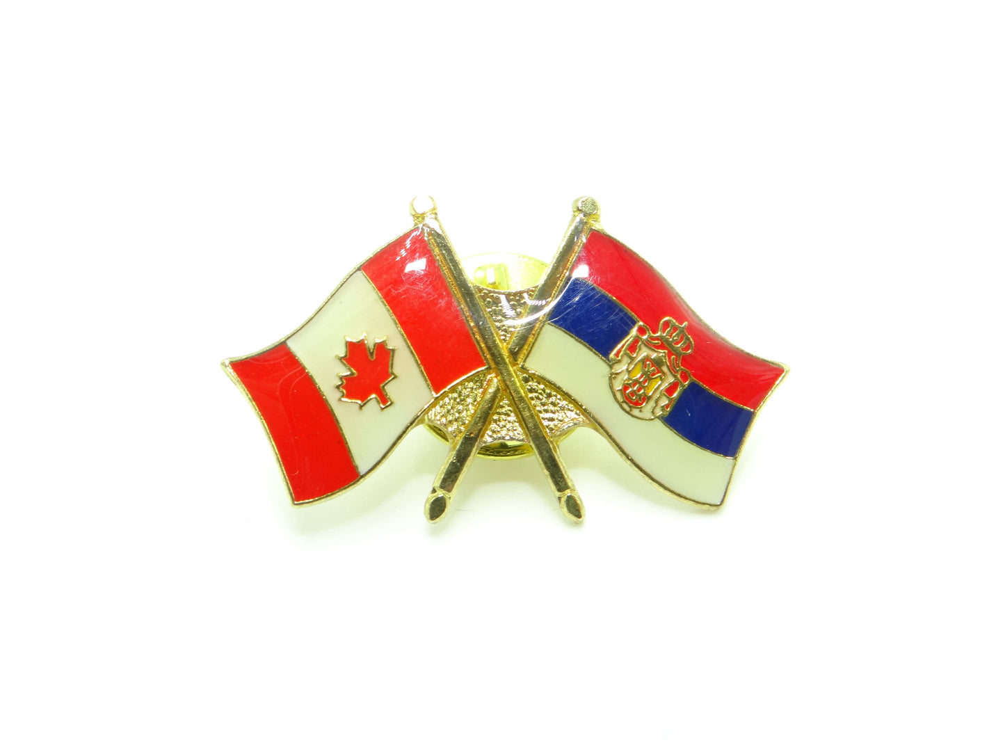 Country Lapel Pin Friendship Serbia