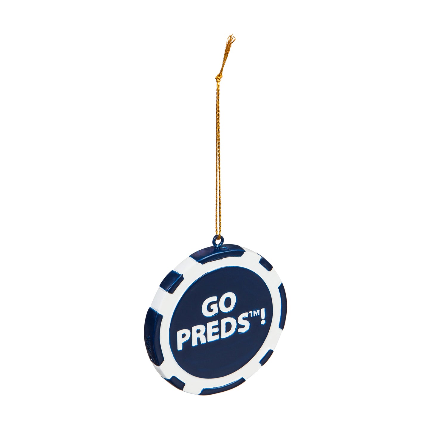 NHL Ornament Game Chip Predators