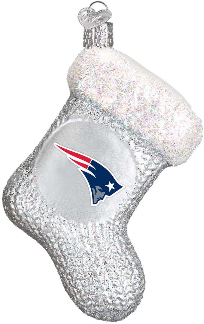 New England Patriots Painted Ornament New England Patriots 