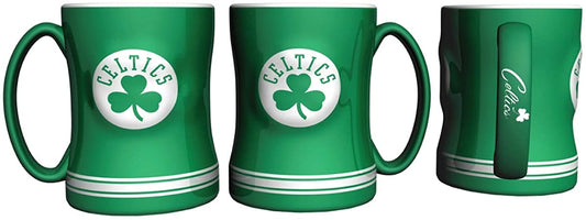 NBA Coffee Mug Sculpted Relief Celtics