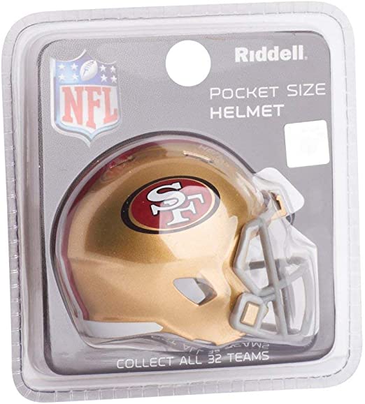 NFL Speed Pocket Pro Helmet 49ers