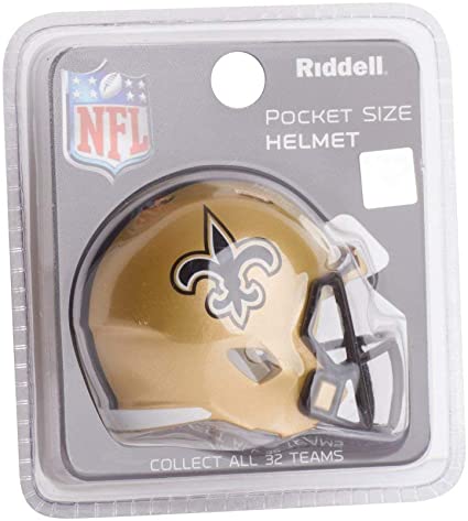 NFL Speed Pocket Pro Helmet Saints