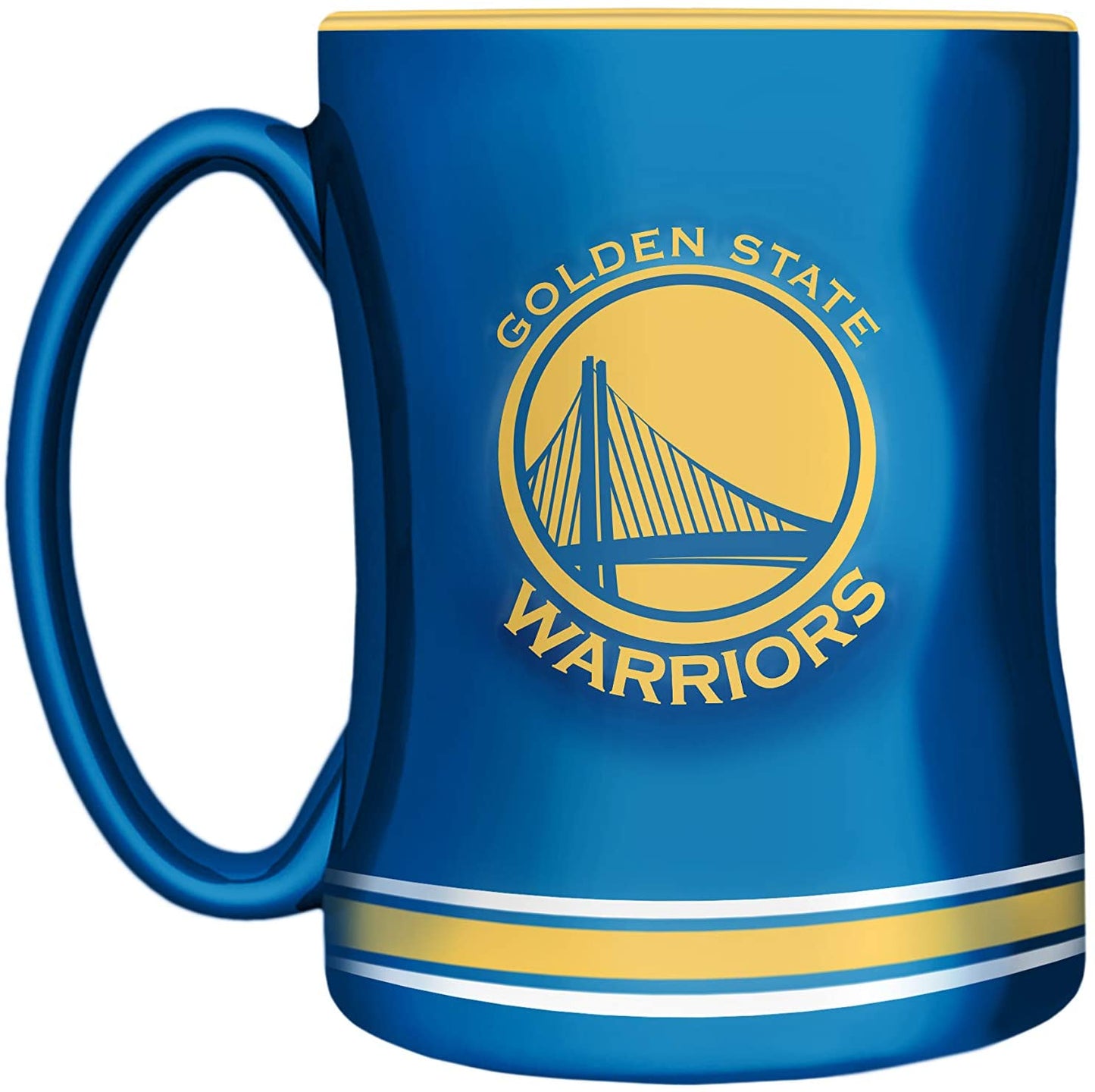 NBA Coffee Mug Sculpted Relief Warriors
