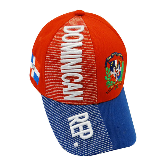 Country Hat 3D Dominican Republic