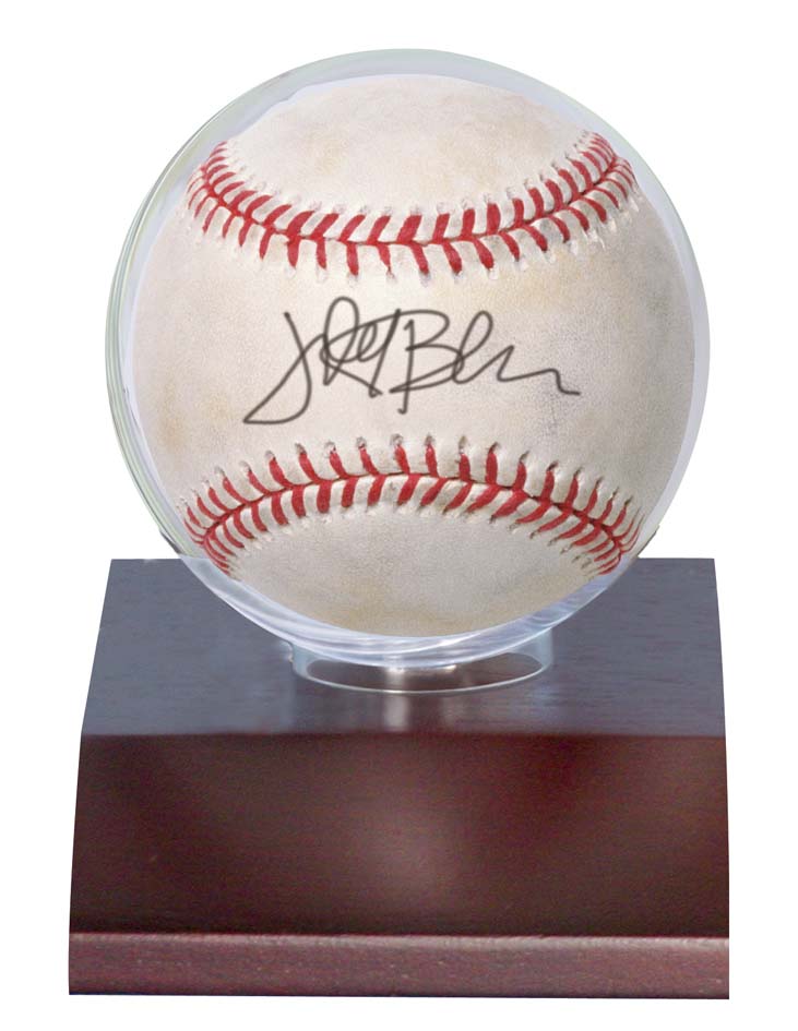 Baseball Display Wood (Dark)