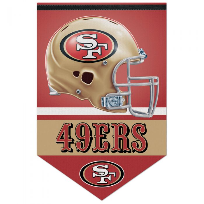 NFL Felt Banner 17x26 49ers