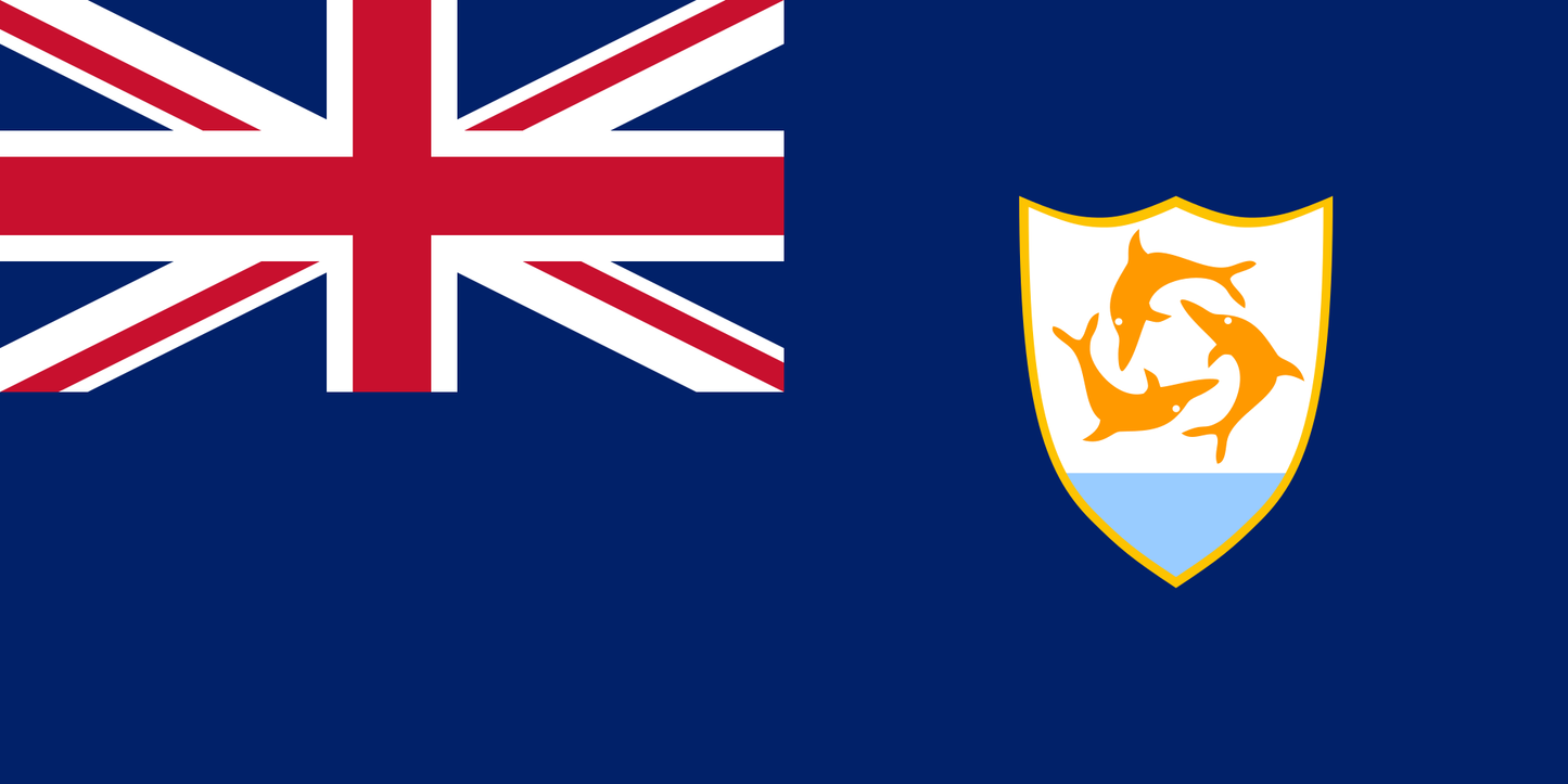 Country Flag 3x5 Anguilla