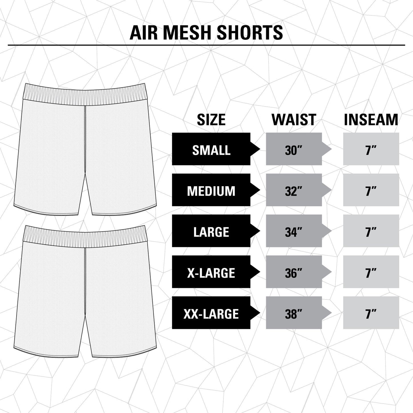 NHL Air Mesh Shorts Blackhawks