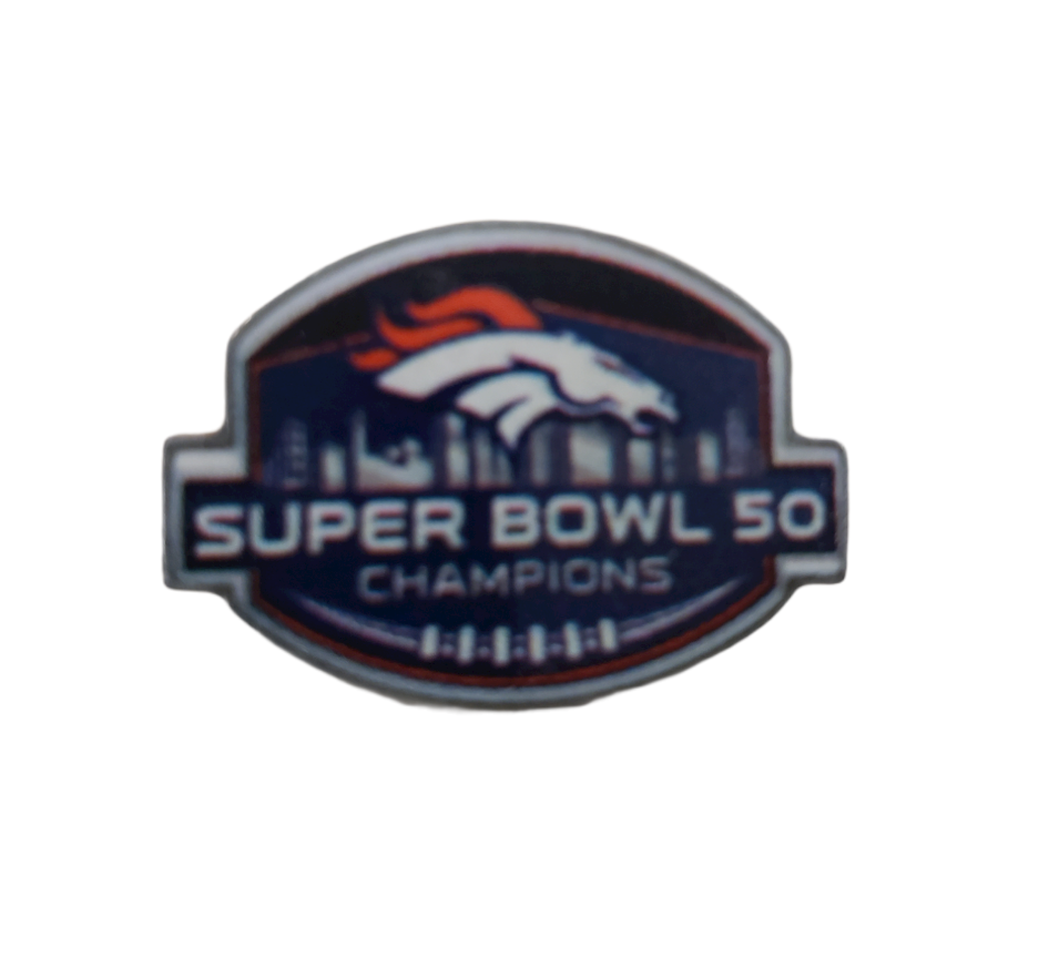 NFL Lapel Pin Champions 2016 Broncos