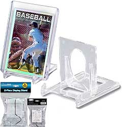 Card/puck Holder 2 Piece Stand (5 Pack)