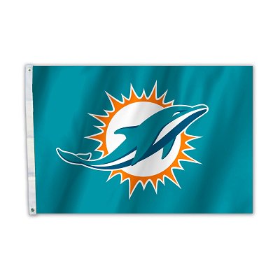 NFL Flag 3x5 Dolphins