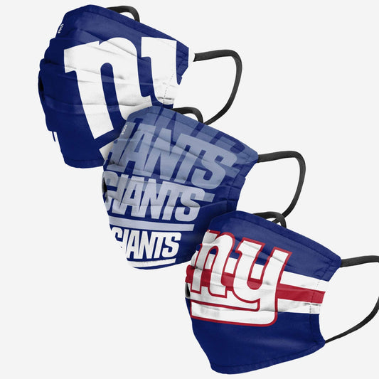 NFL Facemask 3Pk Match Day Giants