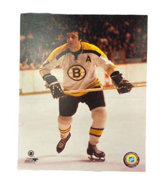 NHL 8X10 Vintage Player Photograph Away Phil Esposito Bruins