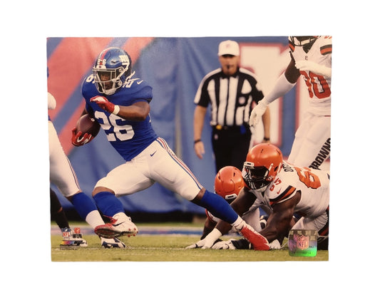 NFL 8x10 Player Photograph Horizontal Saquon Barkley Giants