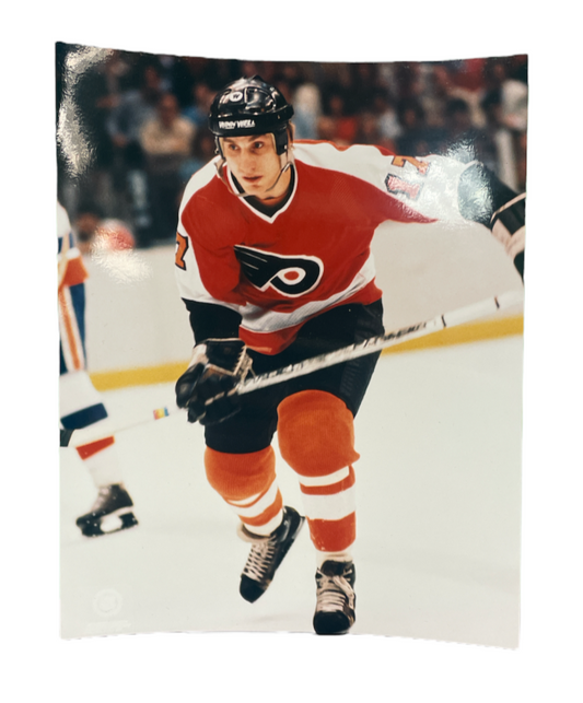 NHL 8x10 Vintage Player Photograph Paul Holmgren Flyers