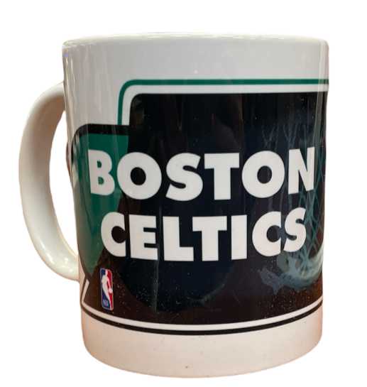NBA Coffee Mug Subl. 11 Oz C-Handle White Celtics
