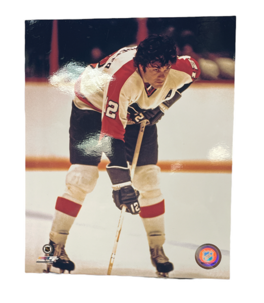 NHL 8x10 Vintage Player Photograph Gary Dornhoefer Flyers
