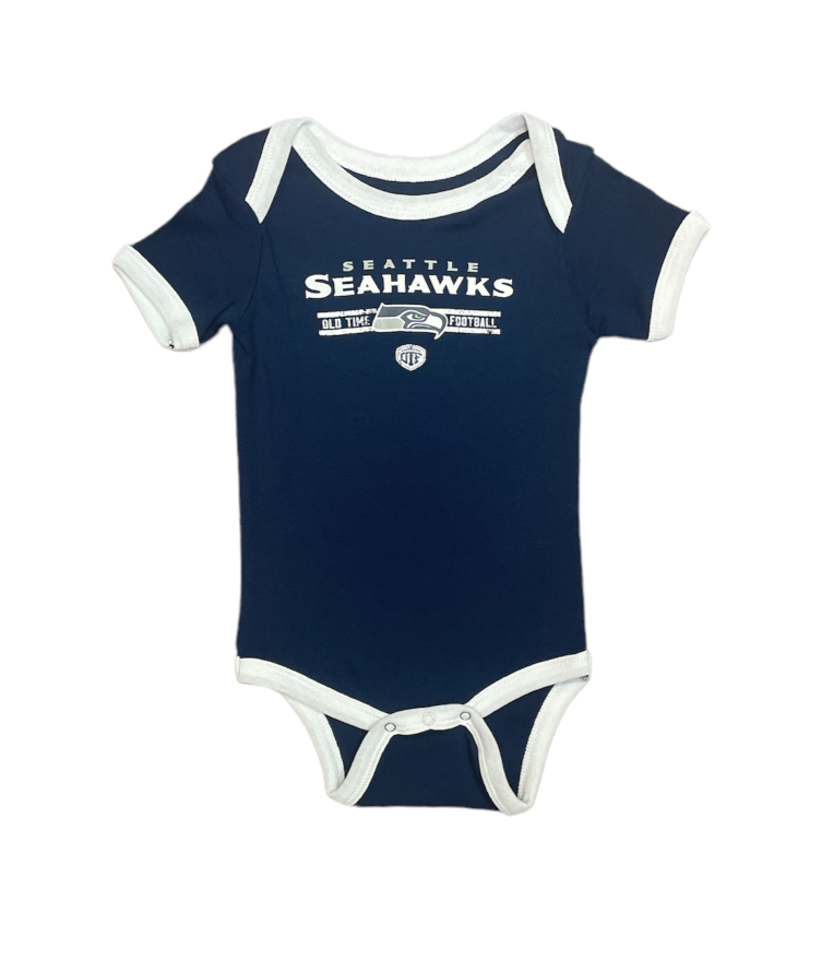 Vintage Seattle Seahawks Baby Romper