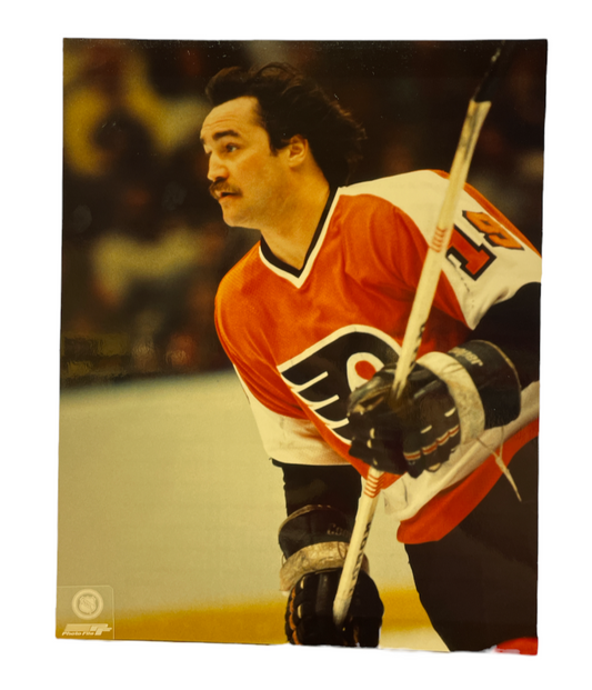 NHL 8X10 Vintage Player Photograph Rick MacLeish Flyers