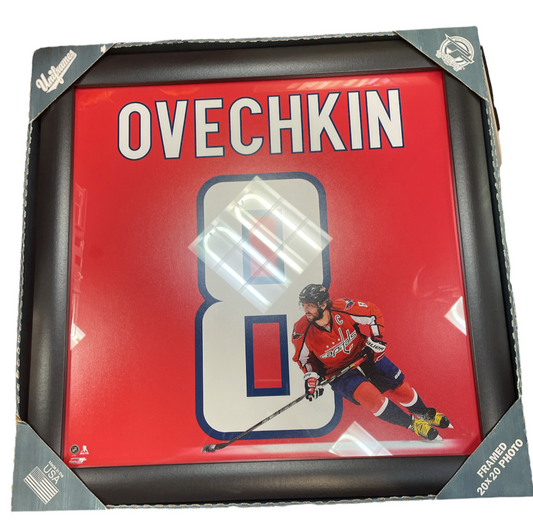 NHL 20x20 Uni Frame Photo Frame Alex Ovechkin Capitals