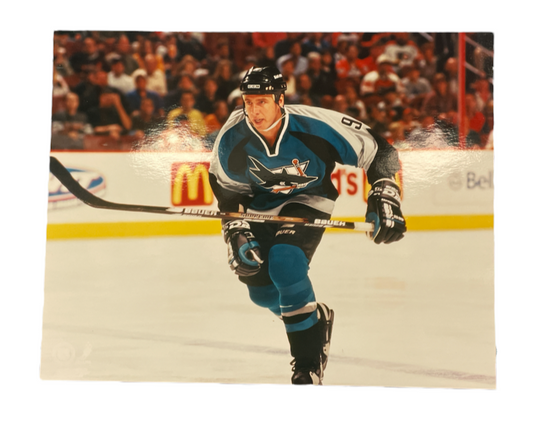 NHL 8x10 Vintage Player Photograph Bernie Nicholls Sharks