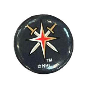 NHL Button Mini Golden Knights