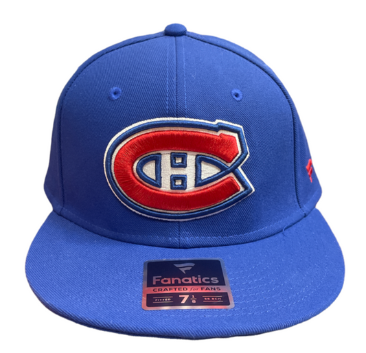 NHL Hat Core Fitted Canadiens (Blue)