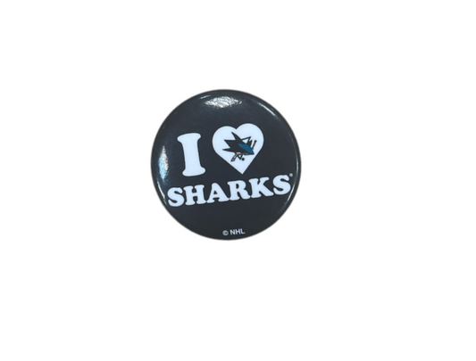 NHL Button Love Sharks