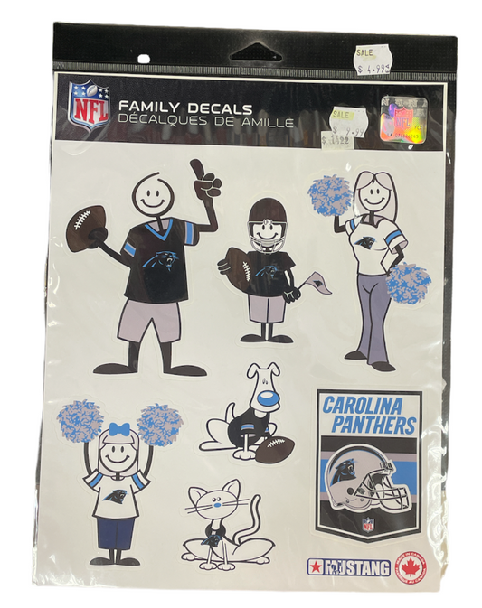 NFL Family Decals Panthers