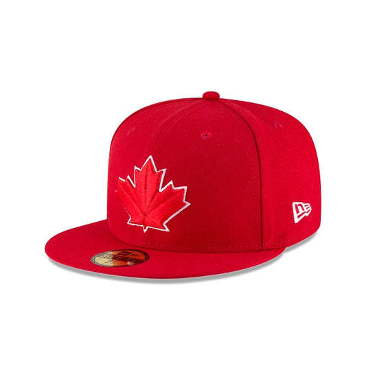 MLB Hat 5950 AC Perf Alt2 Blue Jays (Red)