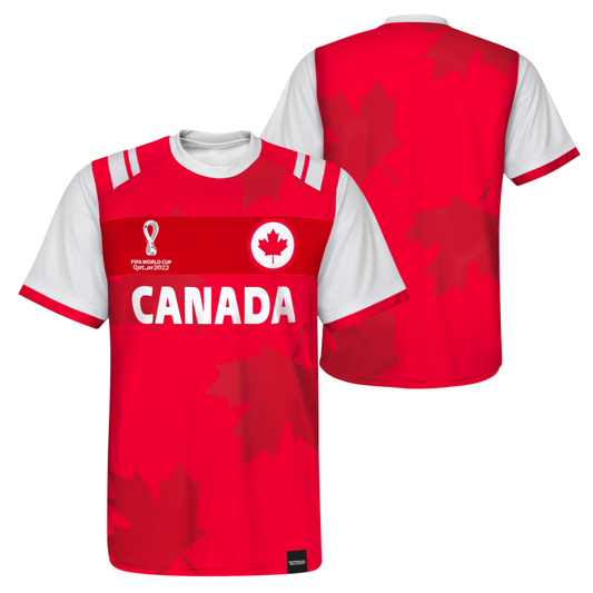 Soccer Canada Classic Jersey Sublimated FIFA 2022 Team Canada