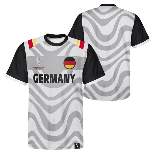 Germany National Football Team Kids Classic Jersey Sublimated Fifa 2022 Team Germany