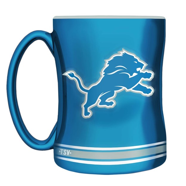 NFL Coffee Mug Sculpted Relief Lions