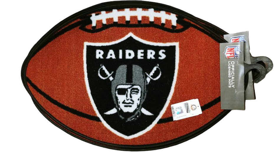 NFL Fan Mat Football Raiders