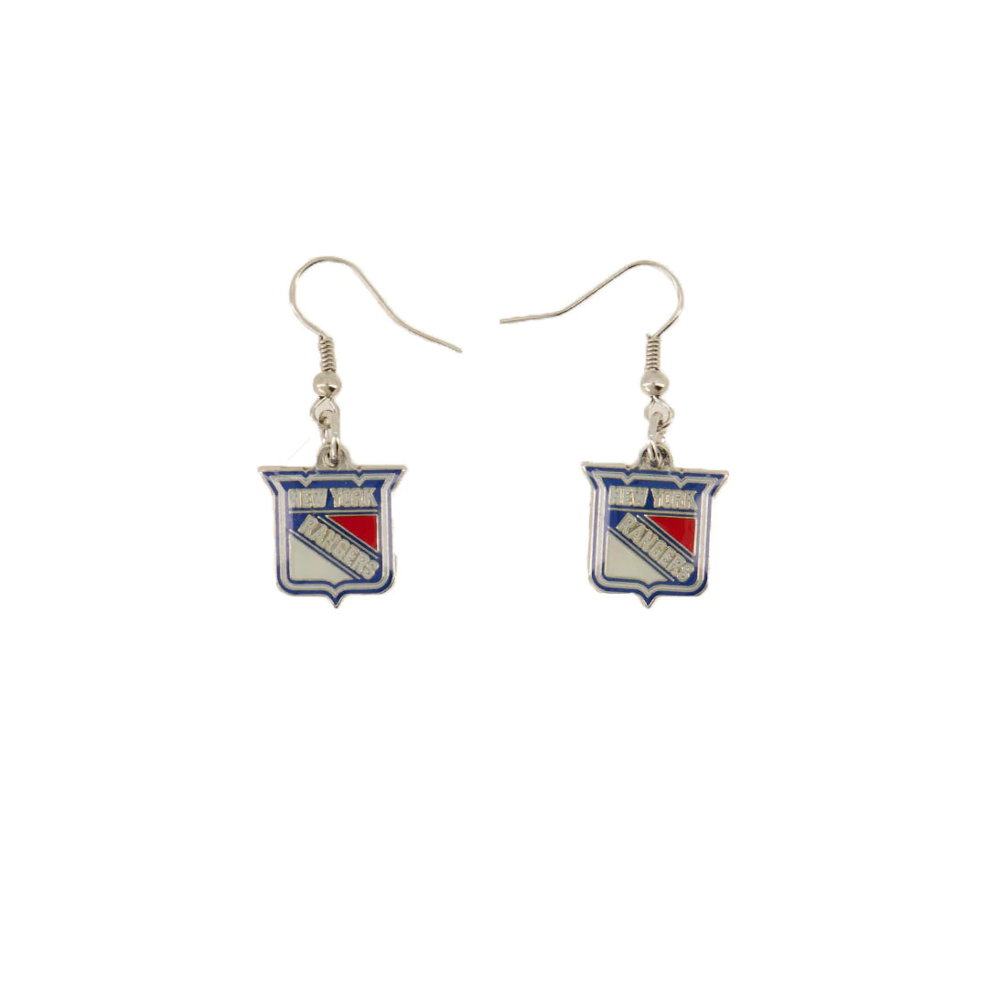 NHL Earrings Rangers