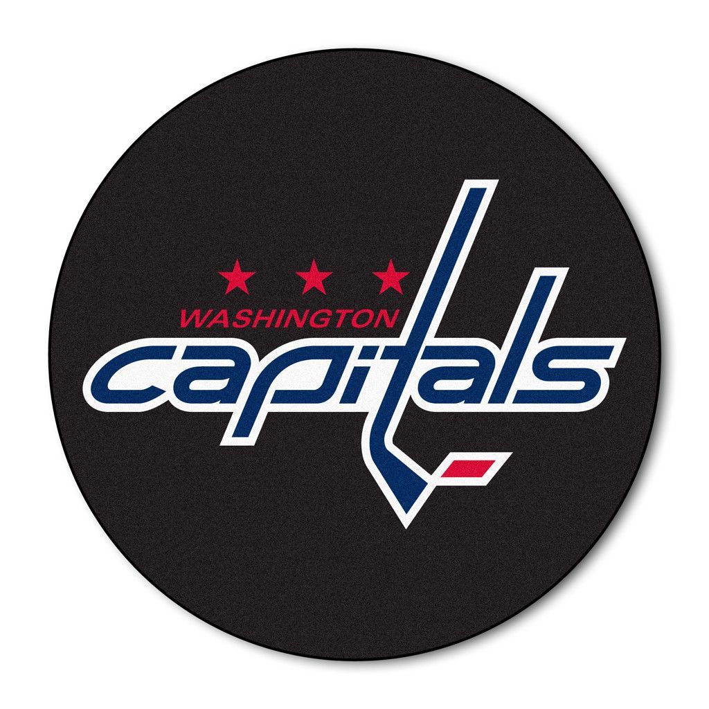 NHL Fan Mat Puck Capitals