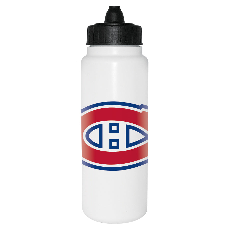 NHL Water Bottle Plastic Tallboy Canadiens