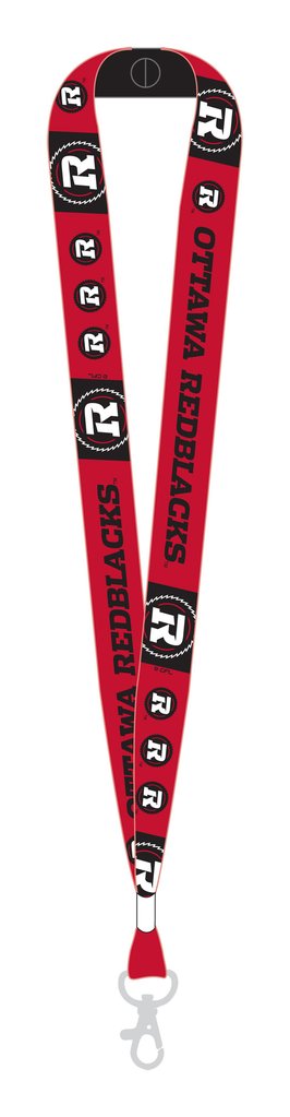 CFL Lanyard Sublimated Redblacks