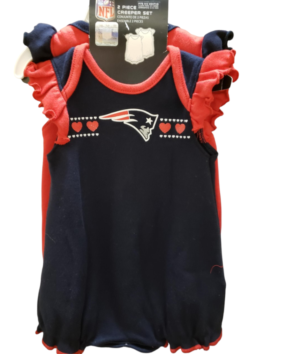 NFL, One Pieces, Nfl New England Patriots Jersey 2 Months Onsie